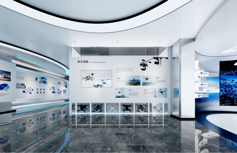 青島中科防務(wù)科技有限公司集團(tuán)展廳